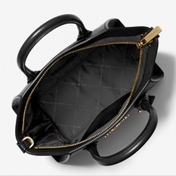 MICHAEL KORS Avril Small Leather Top-Zip Satchel - Picture 3 of 4